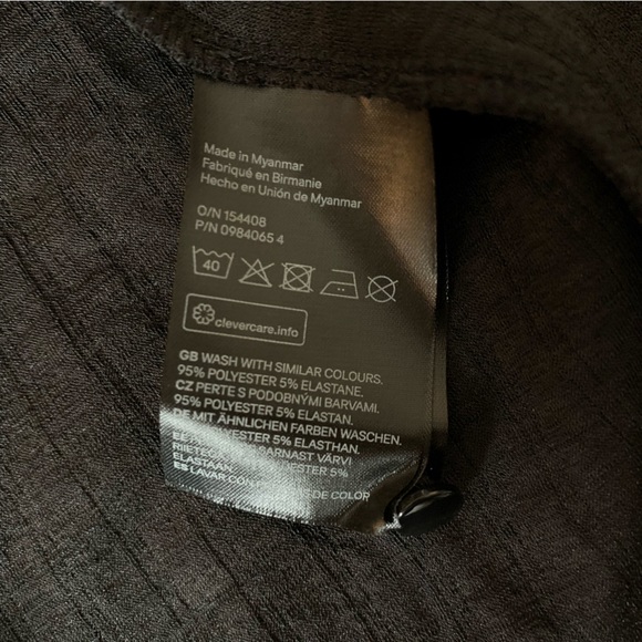 H&M Small long sleeve buttoned ribbed mob wife academia twee fairy whimsigoth - Picture 6 of 7